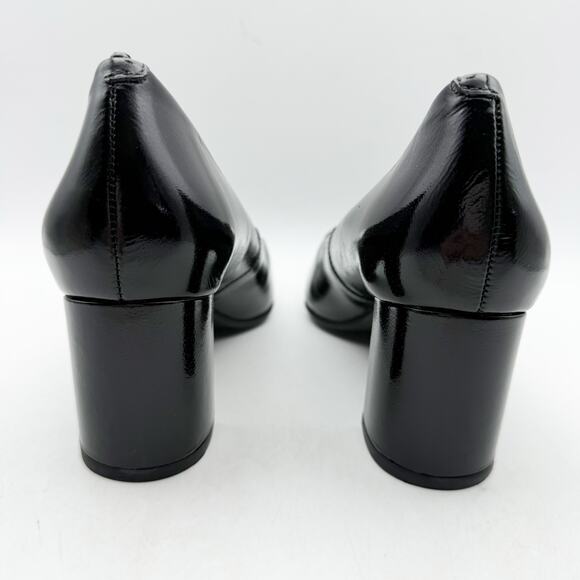 Marc Joseph New York Womens Garrett PL Pumps US 8 Black Patent Leather NIB - Picture 10 of 13